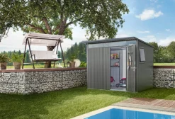 Biohort Gerätehaus AvanGarde A5 WE dunkelgrau Online