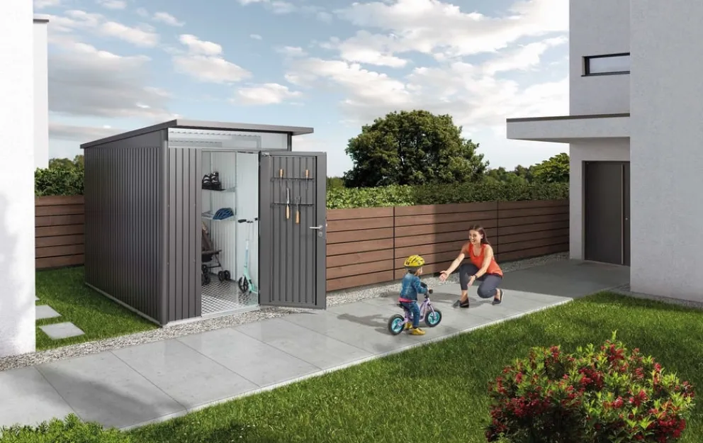 Biohort Gerätehaus Avantgarde Gr. A3 quarzgrau Best