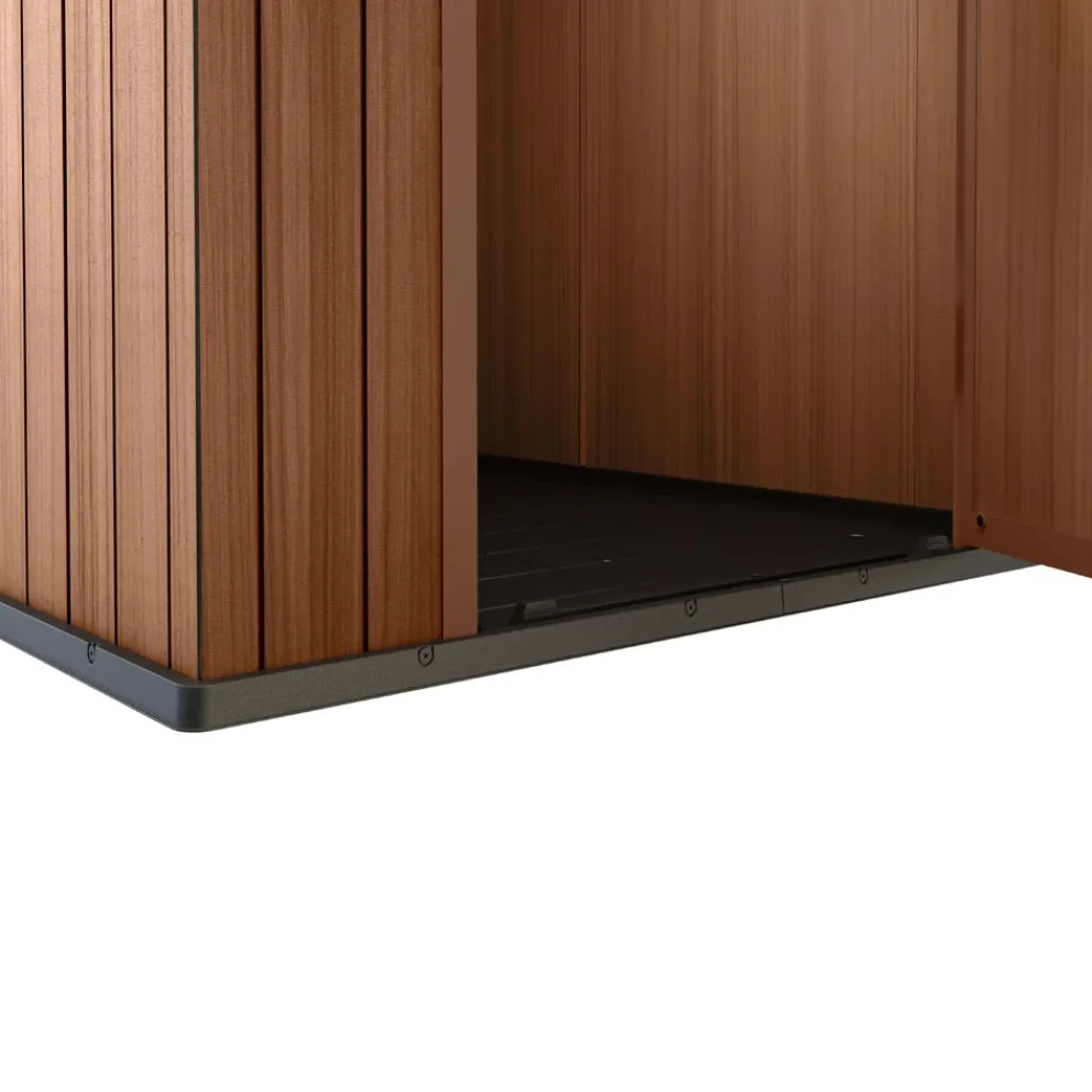 Keter Gerätehaus Darwin 4X6 braun Hot
