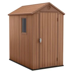 Keter Gerätehaus Darwin 4X6 braun Hot