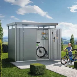 Biohort Gerätehaus Highline H6 quarzgrau Best