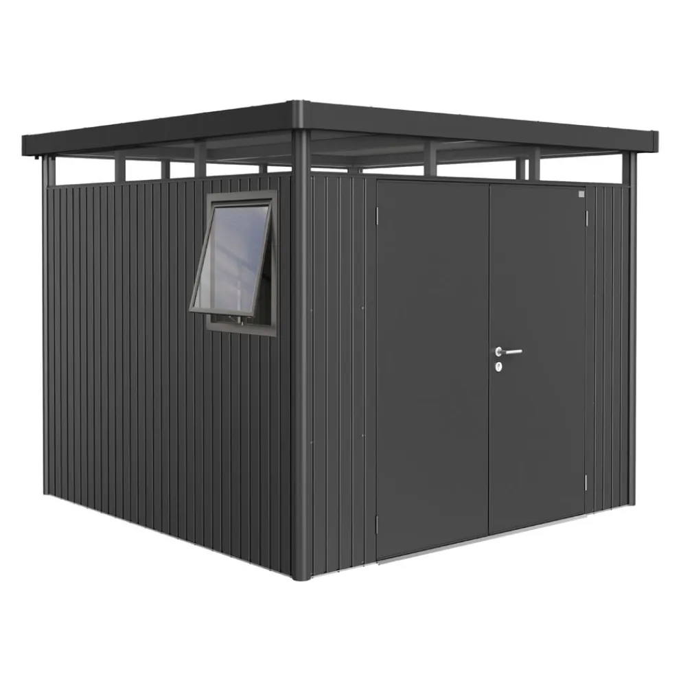 Biohort Gerätehaus Highline H4 WE dunkelgrau Hot