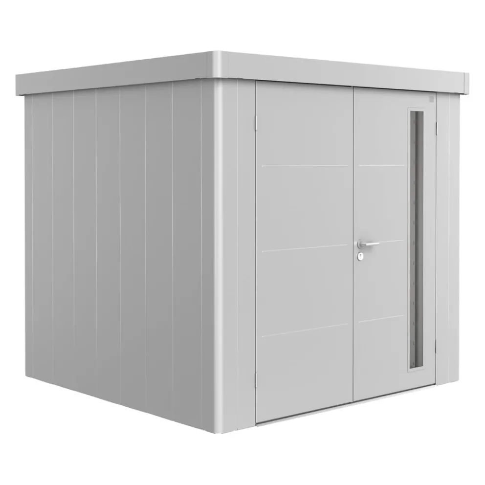 Biohort Gerätehaus Neo 2B silber