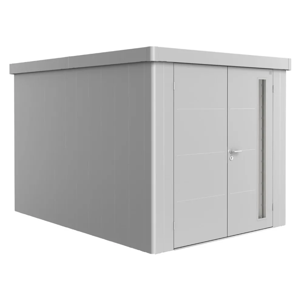 Biohort Gerätehaus Neo 4B silber Discount