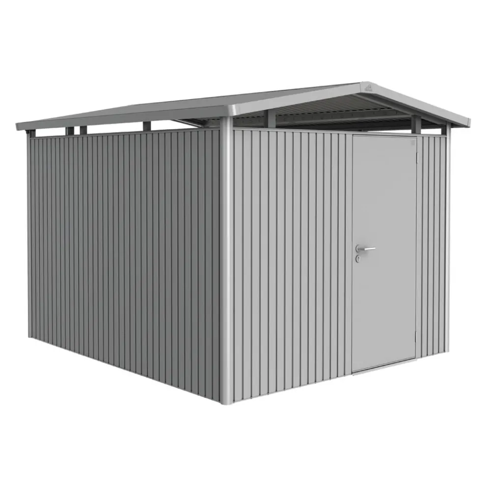 Biohort Gerätehaus Panorama P5 silber Online
