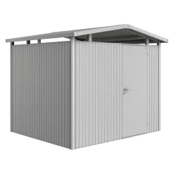 Biohort Gerätehaus Panorama P3 silber Discount