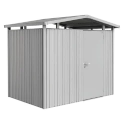 Biohort Gerätehaus Panorama P2 silber Hot