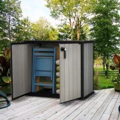 Keter Geräteschrank Patio Tool Store grau New