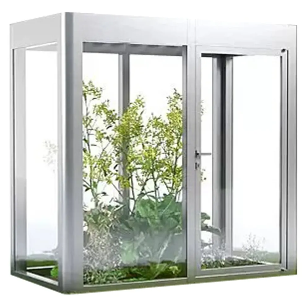 SunElements Gewächshaus Energy 2.1 alufarbig New