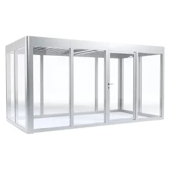 SunElements Gewächshaus Energy 4.2 alufarbig Outlet