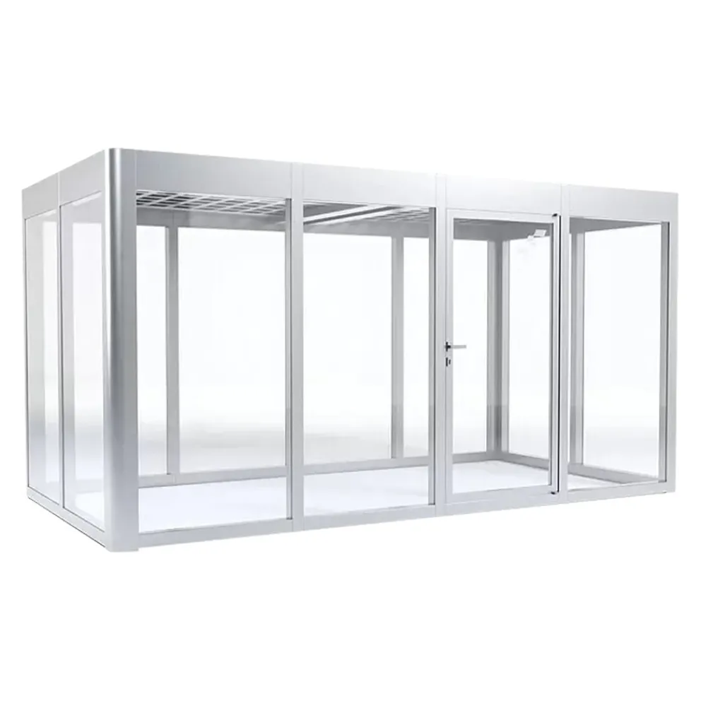 SunElements Gewächshaus Energy 4.2 alufarbig Outlet