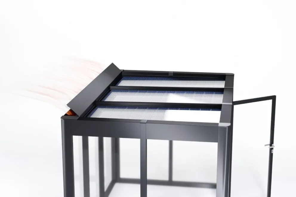 SunElements Gewächshaus Infinity 5.2 anthrazit