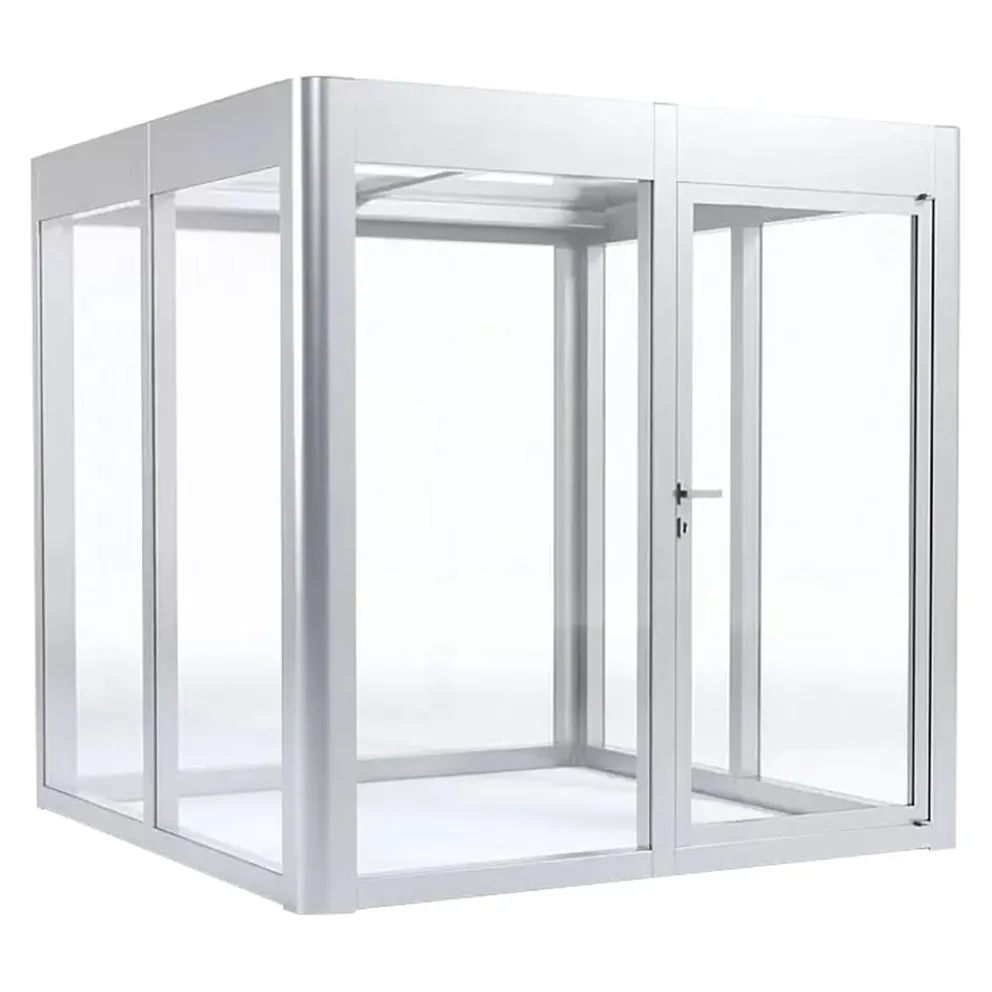 SunElements Gewächshaus Infinity 2.2 alufarbig