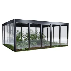 SunElements Gewächshaus Infinity 5.4 anthrazit Outlet