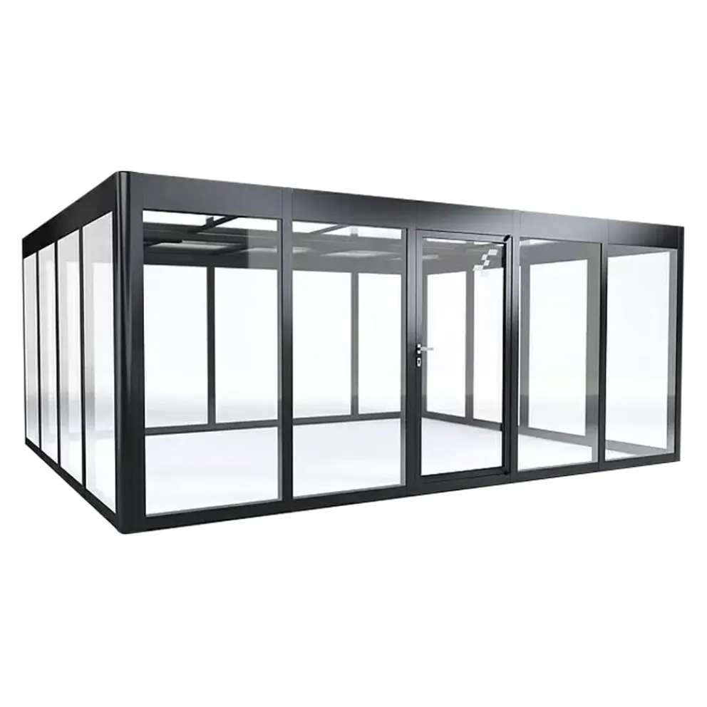 SunElements Gewächshaus Infinity 5.4 anthrazit Outlet