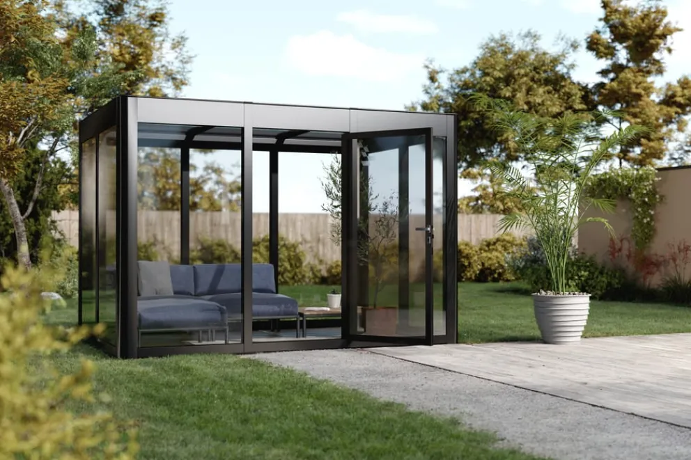 SunElements Gewächshaus Infinity 3.2 anthrazit Online