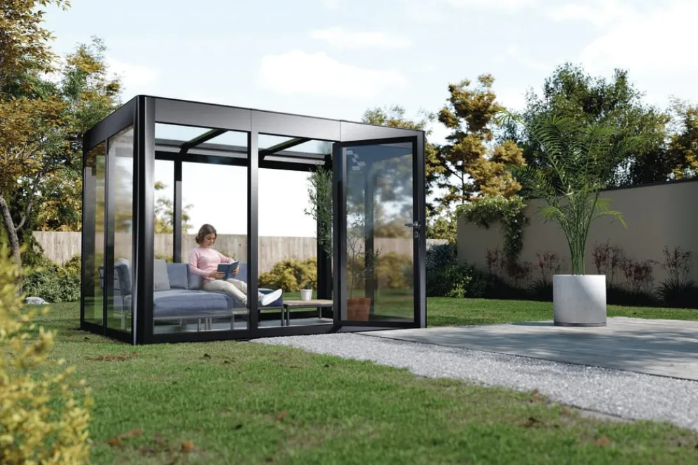 SunElements Gewächshaus Infinity 3.2 anthrazit Online