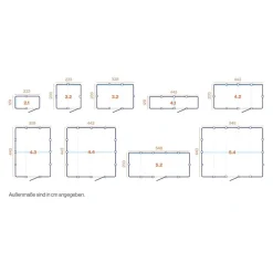 SunElements Gewächshaus Modern 4.4 anthrazit Discount