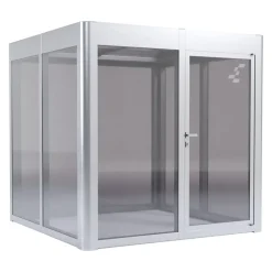 SunElements Gewächshaus Modern 2.2 alufarbig Discount