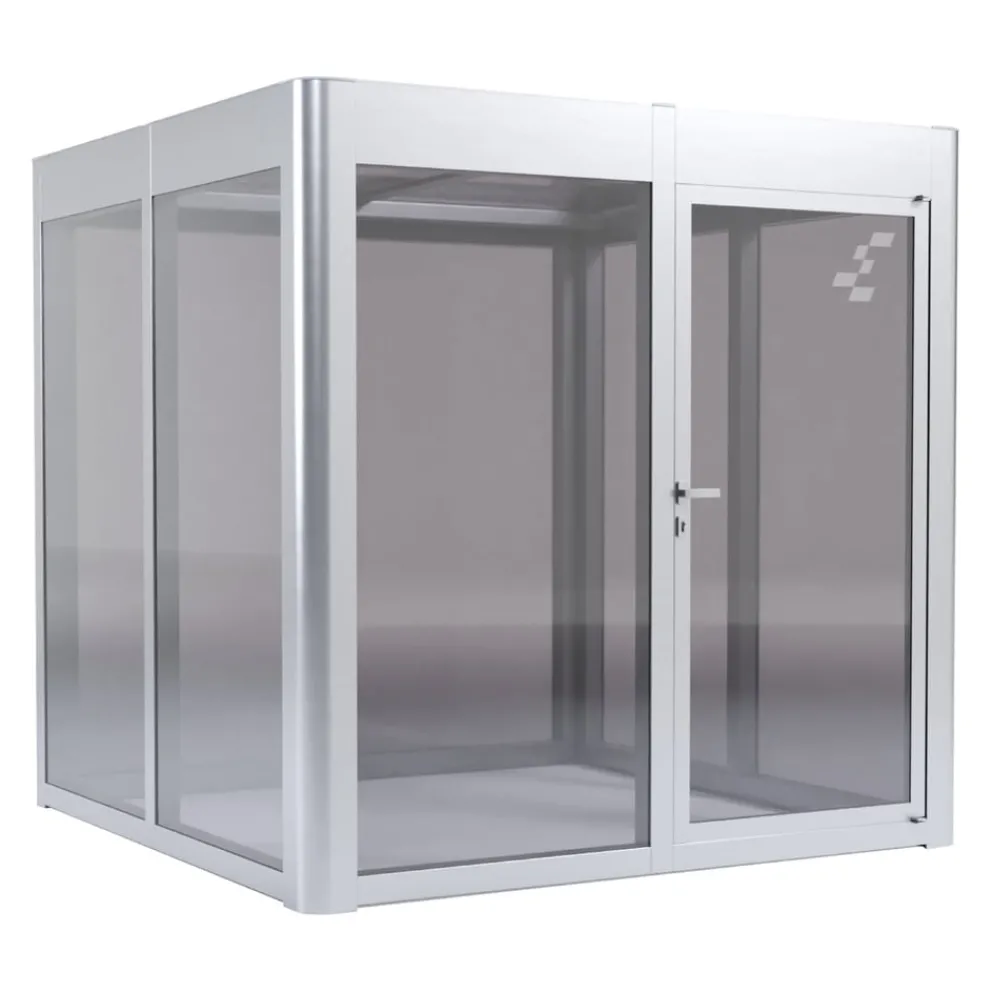 SunElements Gewächshaus Modern 2.2 alufarbig Discount