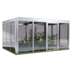 SunElements Gewächshaus Modern 4.3 alufarbig Online