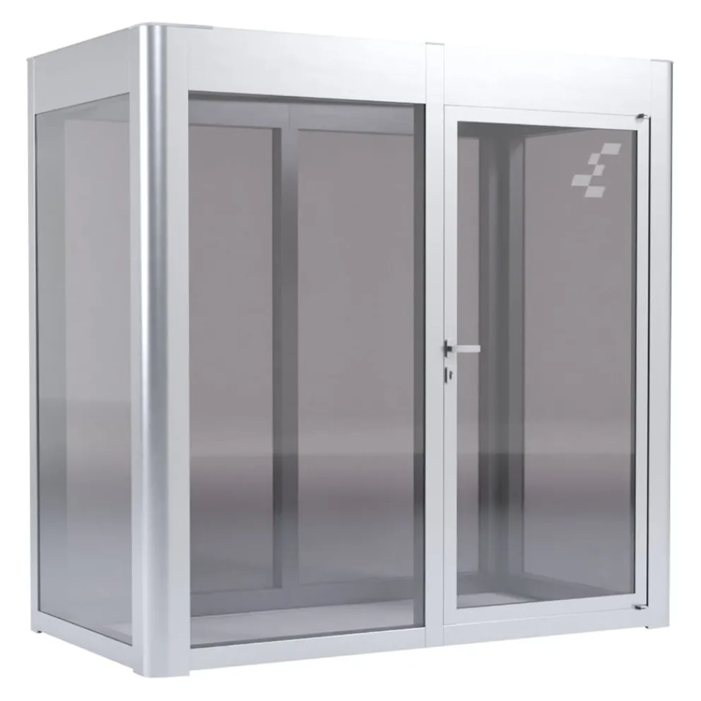 SunElements Gewächshaus Modern 2.1 alufarbig Hot