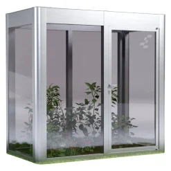 SunElements Gewächshaus Modern 2.1 alufarbig Hot