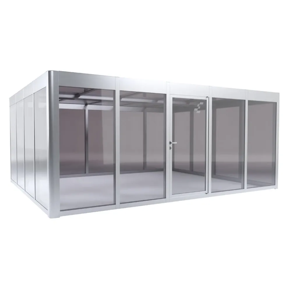 SunElements Gewächshaus Modern 5.4 alufarbig Discount