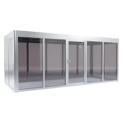 SunElements Gewächshaus Power 5.2 alufarbig Best