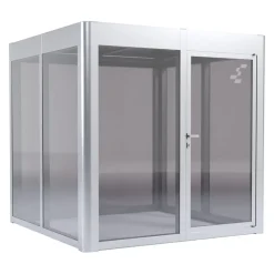 SunElements Gewächshaus Power 2.2 alufarbig New