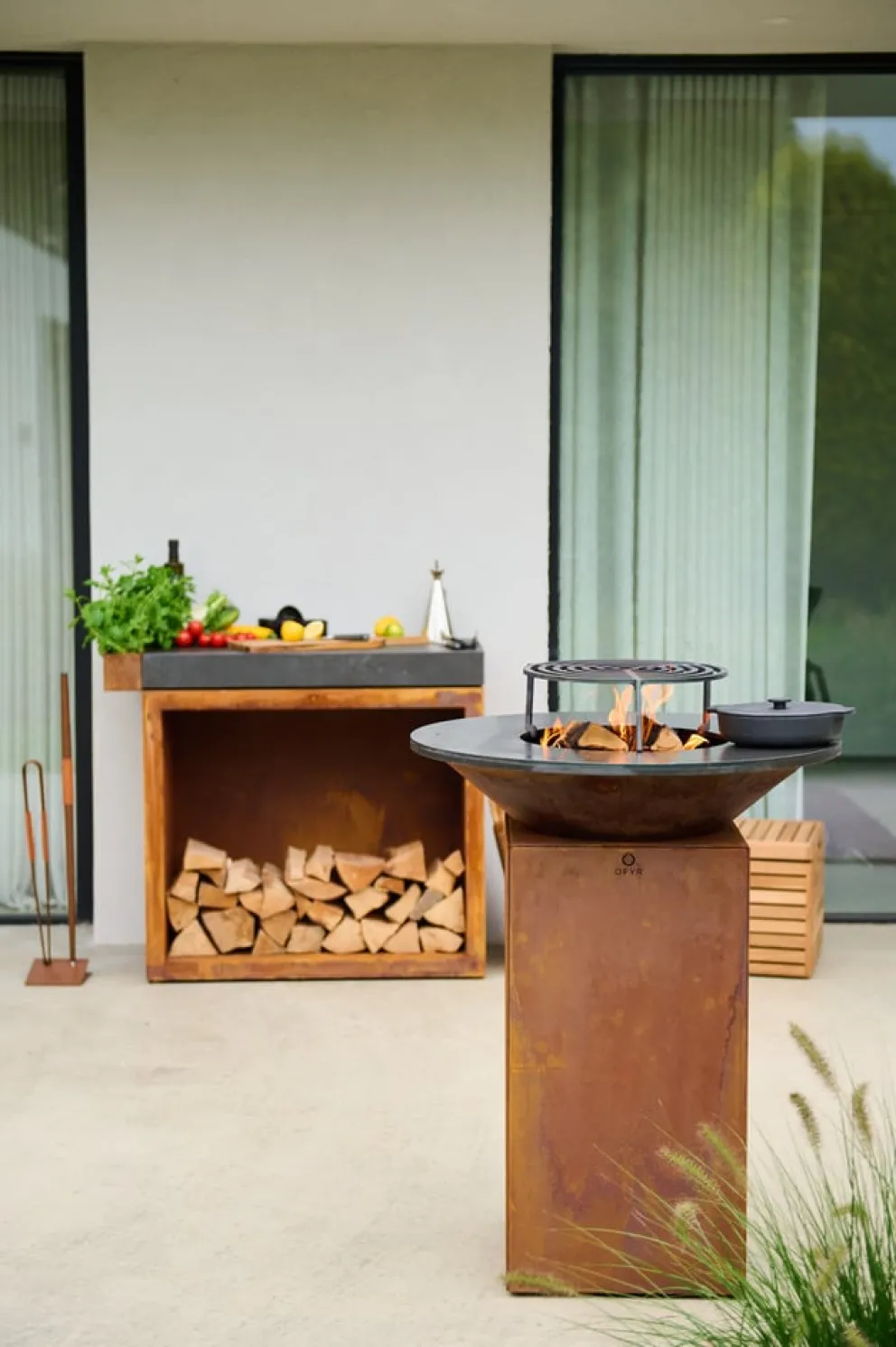 OFYR Grill & Outdoorküche 75 rostrot Clearance