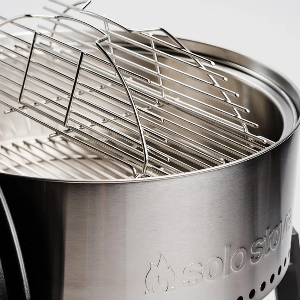 Solo Stove Grill Ultimate Bundle silber