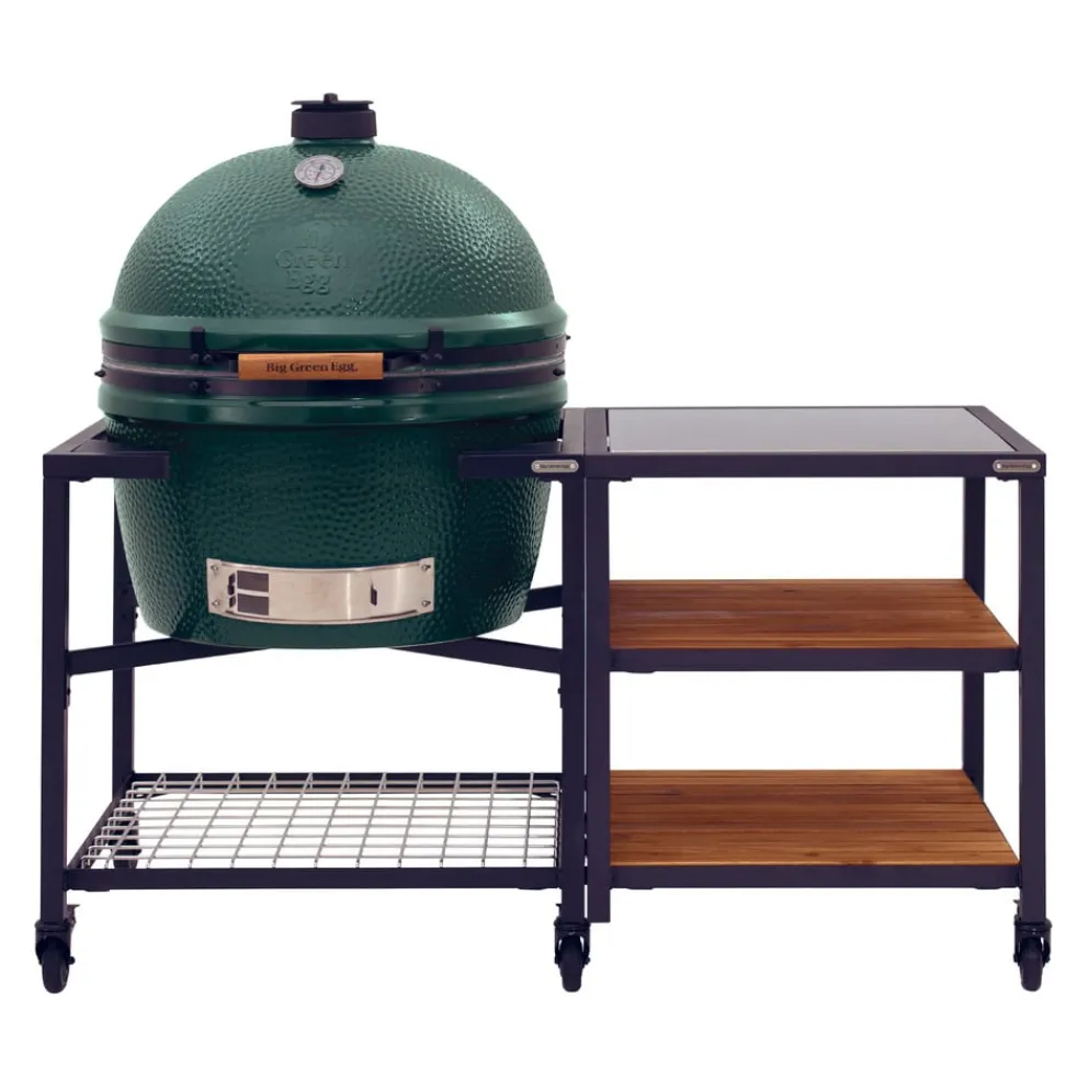 Big Green Egg Grillgestell BBQ silber Sale