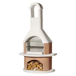 Buschbeck Grillkamin Bali terracotta, weiss