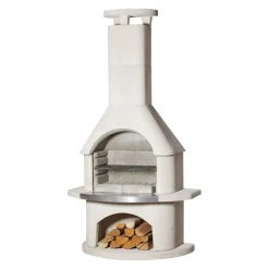 Buschbeck Grillkamin Elba weiss Discount