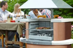 Buschbeck Grillkamin Kampen terracotta, weiss Clearance