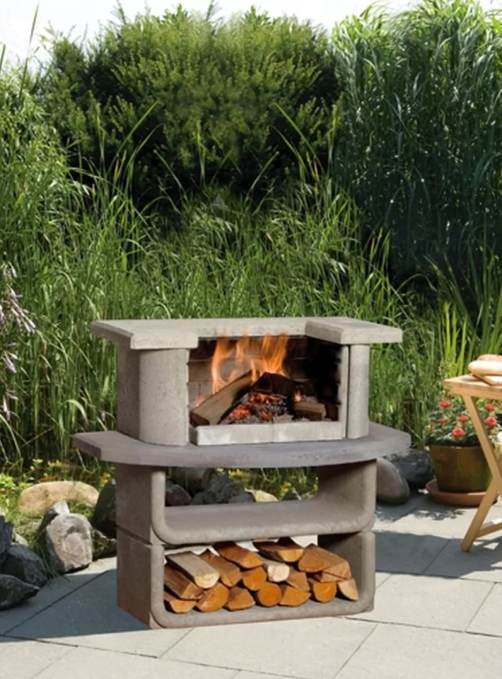 Buschbeck Grillkamin Kingston anthrazit, grau Online