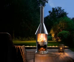 Buschbeck Grillkamin Melbourne grau Discount