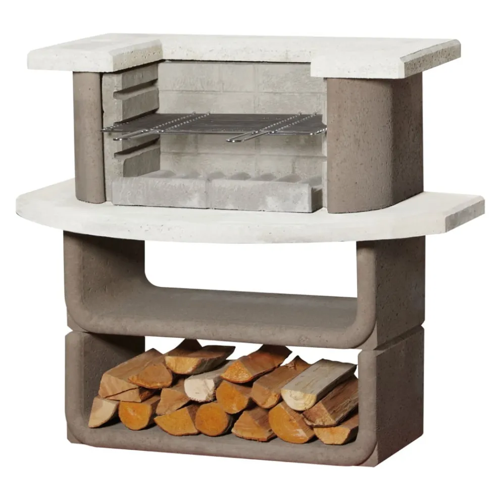 Buschbeck Grillkamin Montana braun, weiss Best