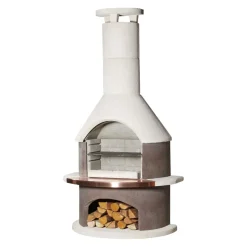 Buschbeck Grillkamin Rondo braun, weiss Online
