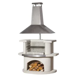 Buschbeck Grillkamin Venedig weiss Discount