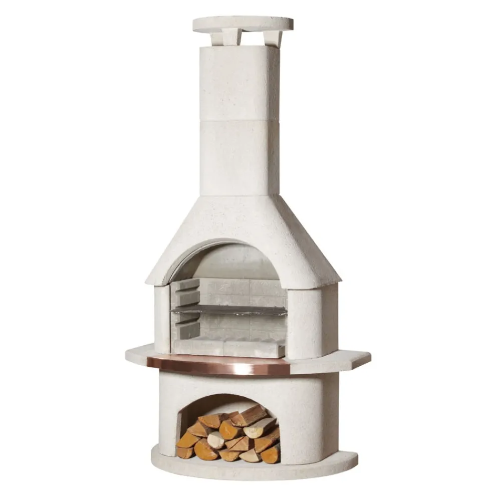 Buschbeck Grillkamin Venezia weiss Best