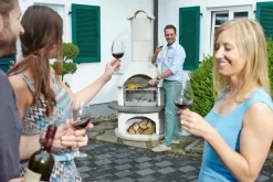 Buschbeck Grillkamin Verona anthrazit, weiss