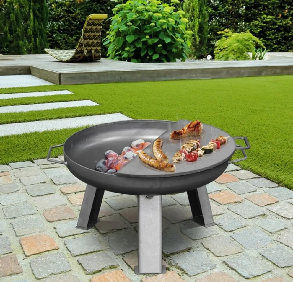 Buschbeck Grillplatte Rustica schwarz Outlet