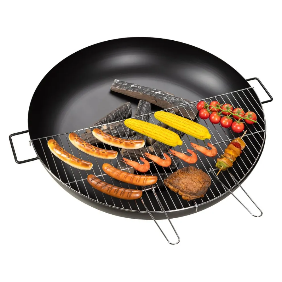 Nouvel Grillrost Halbrund silber Sale