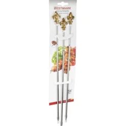 Westmark Grillspiess Grillme silber