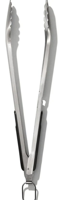 OXO Grillzange Good Grips silber