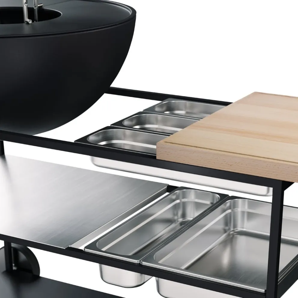 Höfats Grillzubehör Fire Kitchen silber Clearance