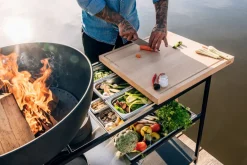 Höfats Grillzubehör Fire Kitchen silber Clearance