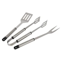 BBQ Dragon Grillzubehör Set Edelstahl schwarz, silber